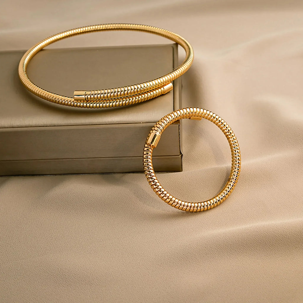 Snake Chain Torque Choker