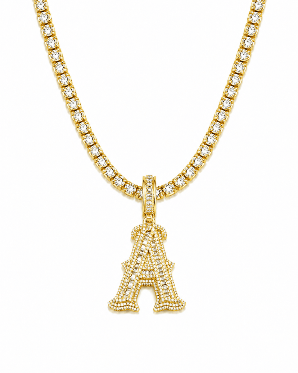 Éclat Letter Chain Gold