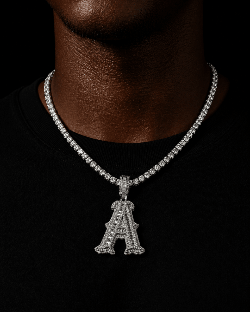 Éclat Letter Chain Silver