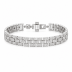 Frosted Link Bracelet