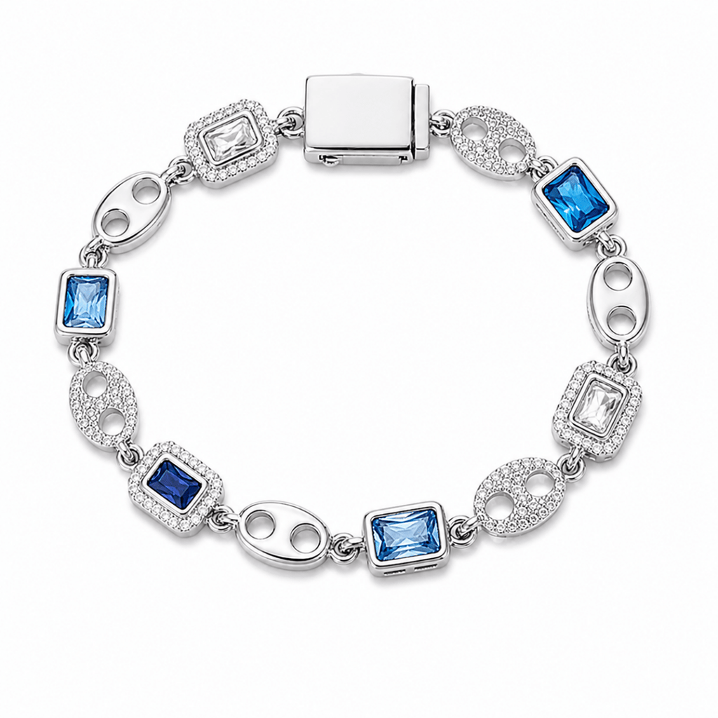 Riviera Link Bracelet Silver